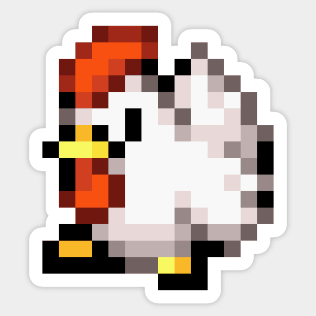 Cucco Sprite Sticker by SpriteGuy95